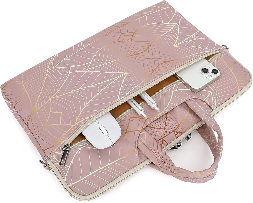 DACHEE Laptop Shoulder Bag for 15 Inch/15.6 Inch Macbook Pro