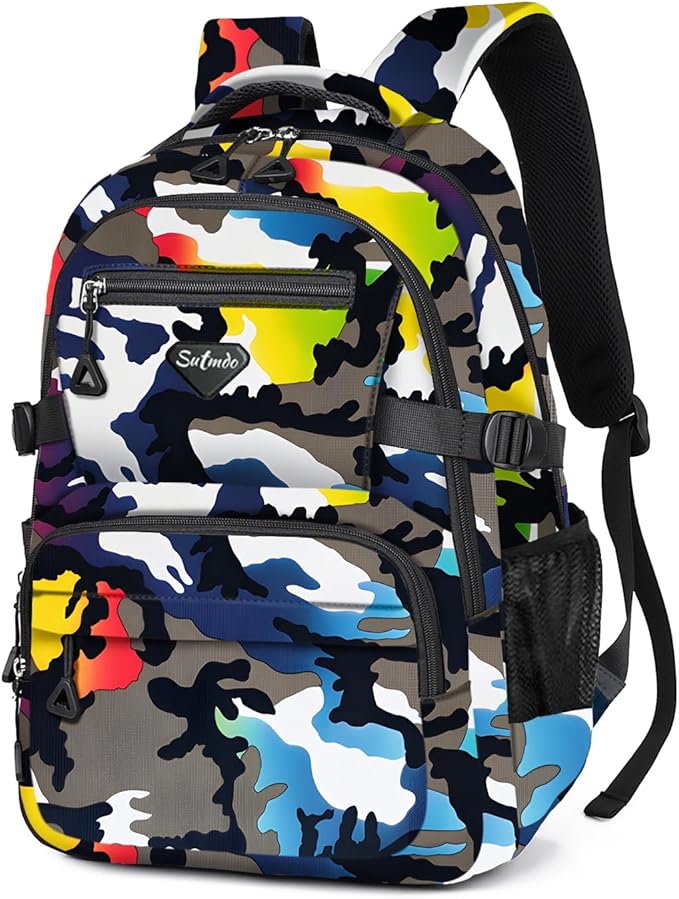 Casual Lightweight Backpacks for Boys & Girls, School Bookbags, 15 "Laptop Backpack, Travel Bag (212-mchua)