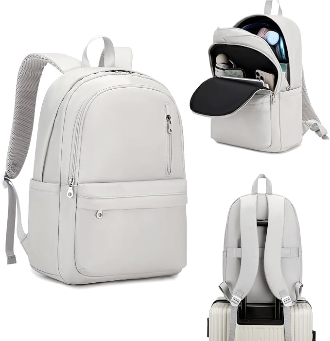 BAGOK Lightweight Nylon Backpack for Women & Men – Foldable, Large Capacity, Ideal for School, Travel & Work