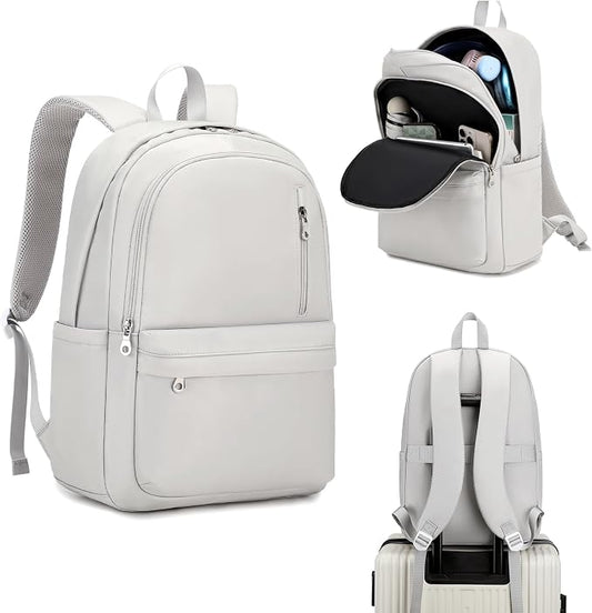 BAGOK Lightweight Nylon Backpack for Women & Men – Foldable, Large Capacity, Ideal for School, Travel & Work