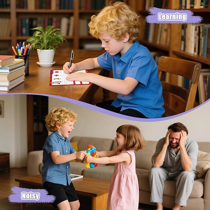 ABC Handwriting Drawing Practice Cards,Alphabet & Number Dry Erase Board for Kids,Phonics Sight Word Flash Card,Letter Practice for Kindergarten,Perfect for Preschool, Homeschool & Kindergarten