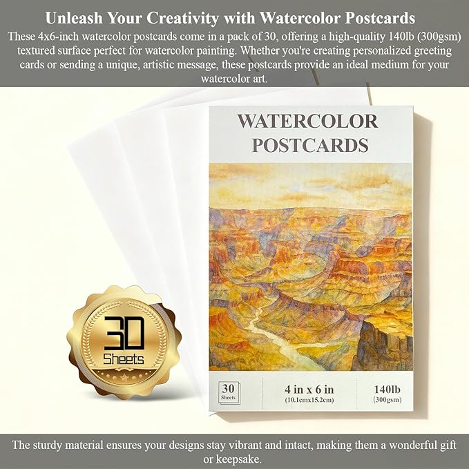 SuFly Sketchbook and Pencils Sets, Sketch Supplies Complete: Sketchbook 9x12, Watercolor Postcards, Graphite (12B-4H), Charcoal Pencils (Hard/Medium/Soft), Sketching Kit for Kids 9-12.