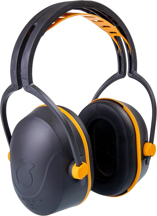 LIBUS L340 Hearing Protection, Noise Reduction Earmuffs, NRR 26db, Shooting, Construction, Comfortable Adjustable Headband, Washable Earmuff, Great Fit For Adults