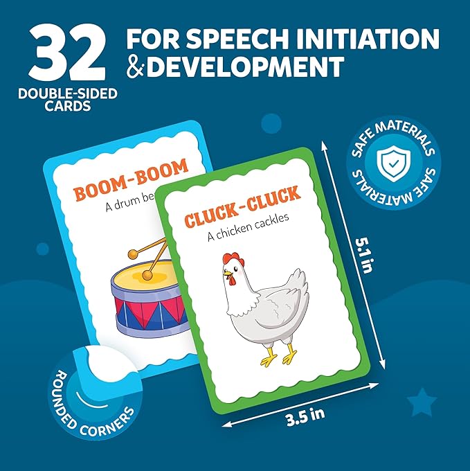 Speech Therapy Toys & Materials for Toddlers 1-3 & 3-4