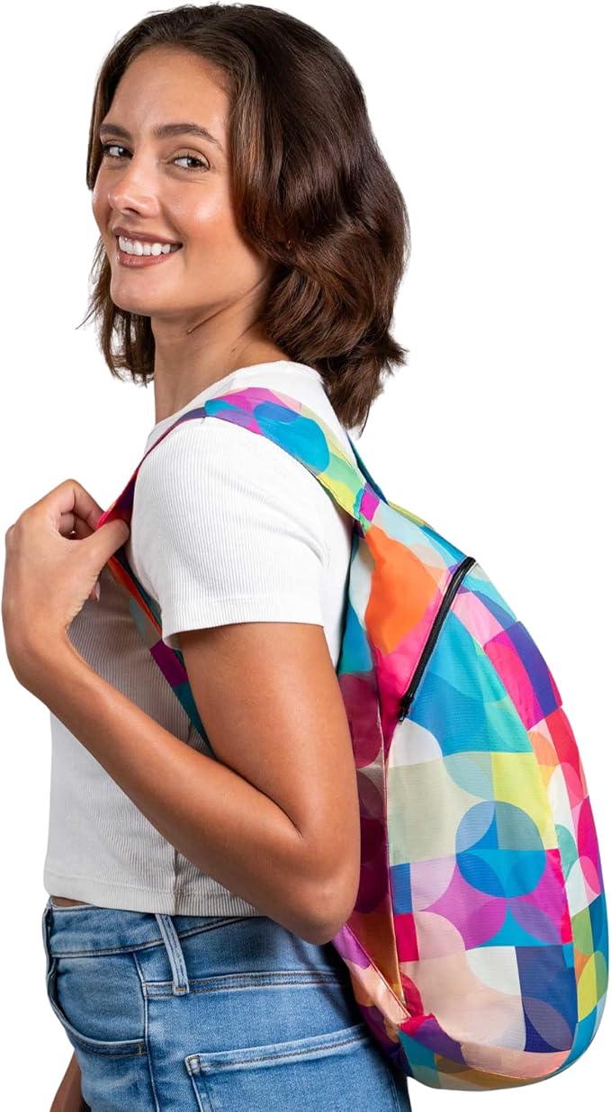 Nanobag Daypack 16L Ultralight Packable Foldable Travel Backpack for Hiking | 1.15 oz Portable Collapsible Pocket-Size with YKK Zipper and Wide Comfortable Shoulder Straps for Everyday Use and Sports