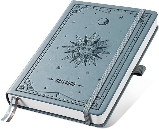 EMSHOI Blank Journal Notebook, 192 Pages, A5 Size (5.7'' x 8.3'')