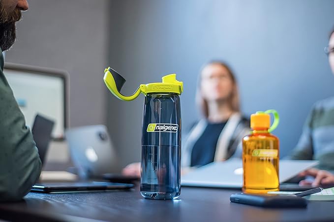 Nalgene Sustain Tritan BPA-Free On The Fly Water Bottle Made with Material Derived from 50% Plastic Waste