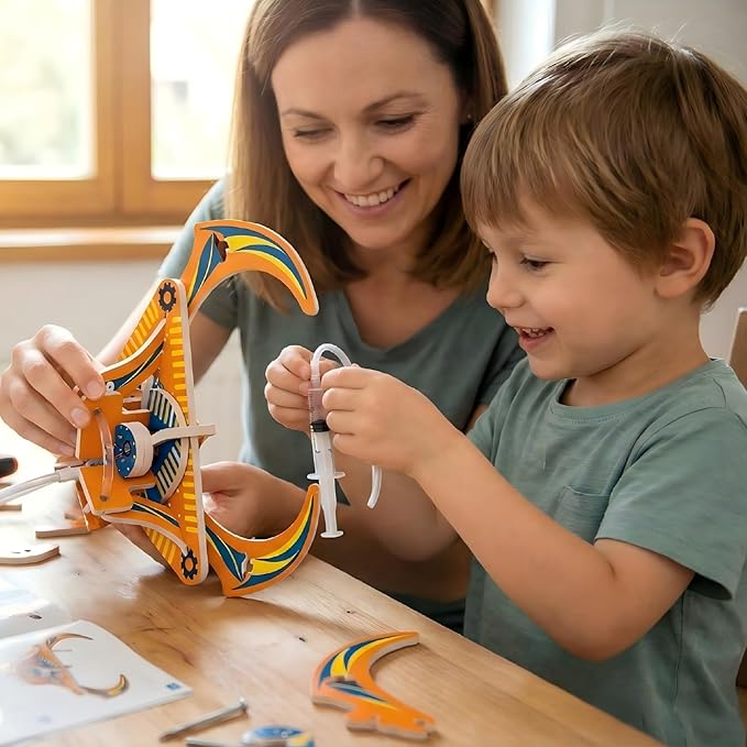 STEM Hydraulic Claw Model Science Kit, Educational Engineering Mechanics Toy for Kids, Teach Hydraulic Transmission Principle