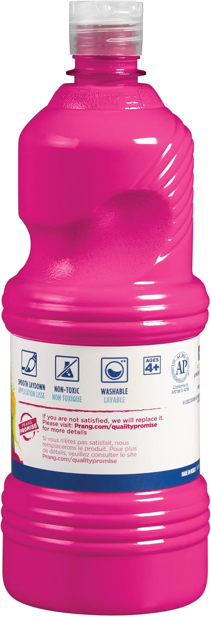 Prang Washable Tempera Paint, Magenta, 32 Oz., 1 Count