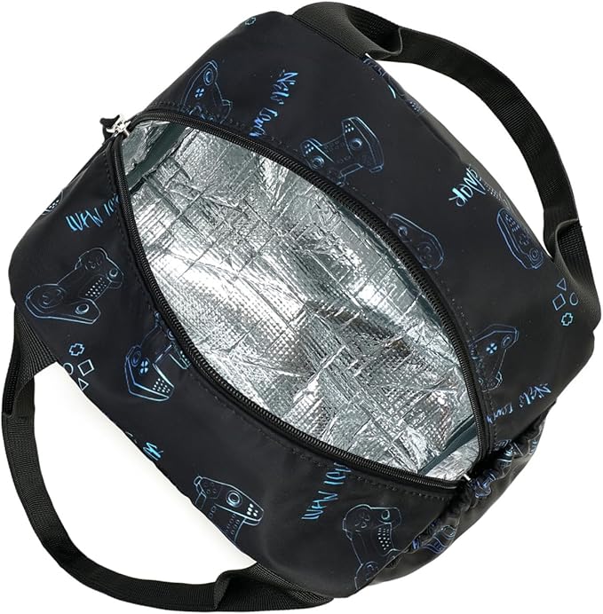 CAMTOP Boys Lunch Box Kids Insulated Lunch Bag Kids Cute Lunchbox for Boys Loncheras Para Niños