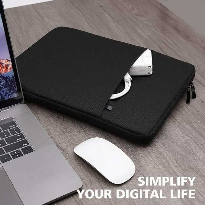 NIDOO 12" 13" Laptop Sleeve Case for 12.9" iPad Pro M1 M2 / 13" 13.6" MacBook Air/Surface Pro 7 8 9 X / 11.5" Lenovo Tab P11 Pro Tablet/ThinkPad Z13 / Acer Chromebook 511 / Galaxy Chromebook 2