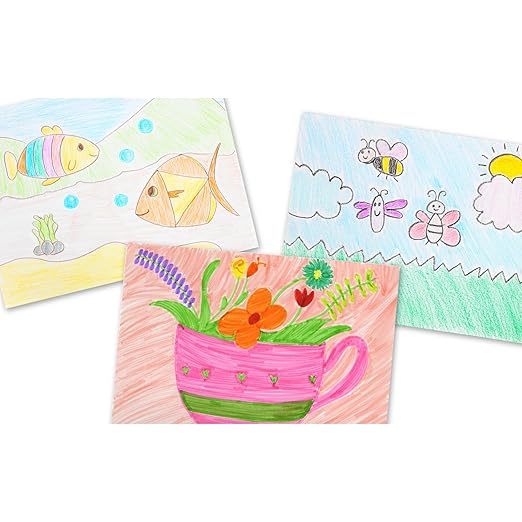 Colorations - Creative Artist Case - 150 pcs - Markers, Crayons, Colored Pencils, Paper, Art Set for Kids, Coloring Kit, Washable