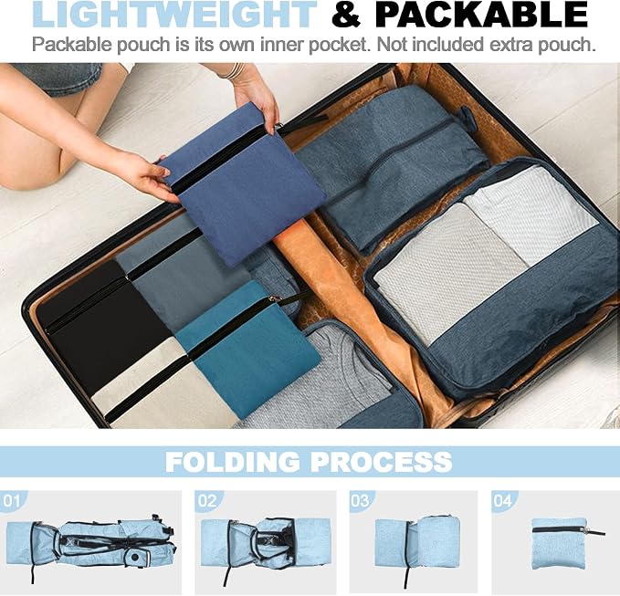Seektop 15L Small Hiking Backpack for Women Men, Lightweight Hiking Daypack | Water Resistant, Foldable Packable Back Pack with Phone Pocket for Travel Camping Outdoor