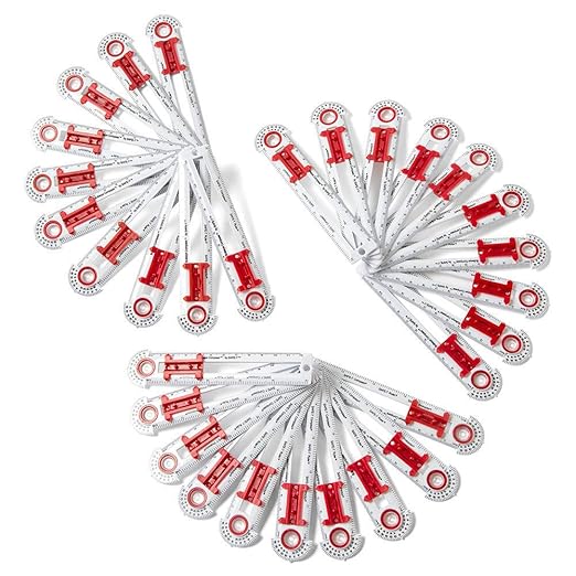 hand2mind Safe-T Compass, Bullseye Compass for Kids Math, Clear Plastic Compass for Drawing, Safety Kids School Supplies, Homeschool Supplies (Set of 30)