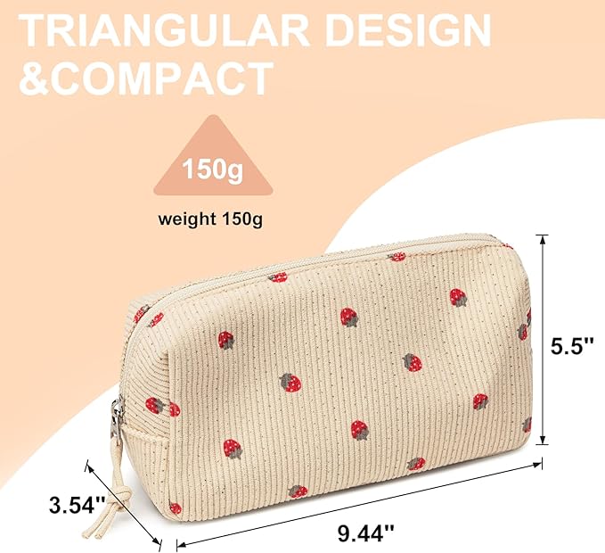 LEDAOU Cute Pencil Case for Kids Girls Boys Pencil Pouch kawaii Pen Pencil Box Bag Holder for School Students