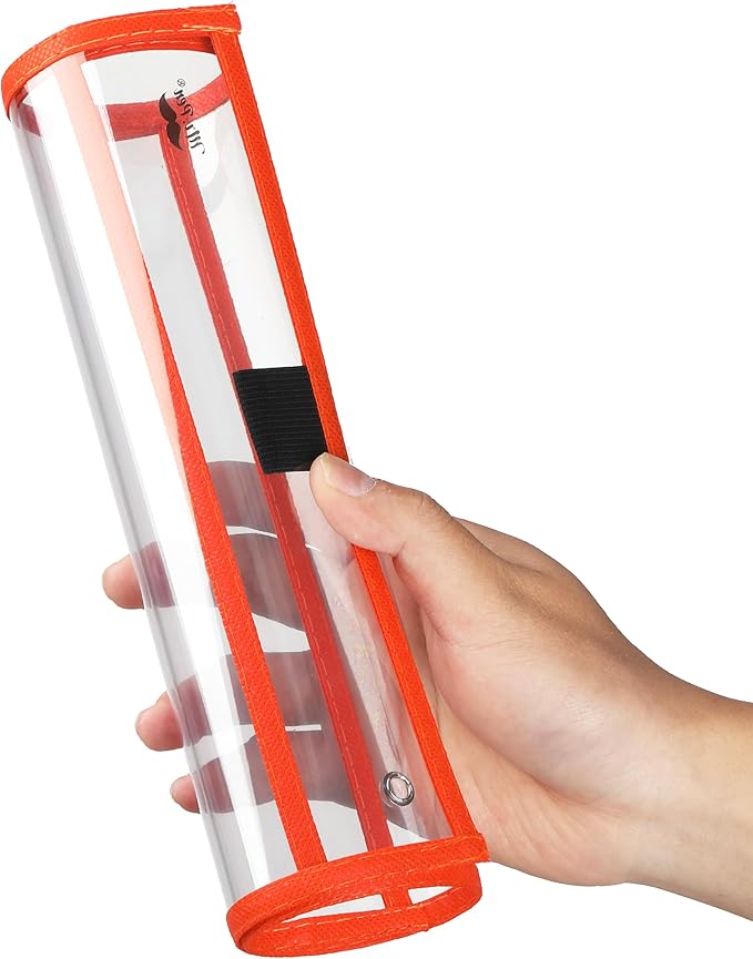 Mr. Pen- Reusable Dry Erase Pocket Sleeves, 10" x 14", 12 Pack, Sunset Color, Clear Plastic Paper Sleeves, Ticket Holders, Clear Plastic Sheet Protectors, Teacher, School, Classroom Supplies