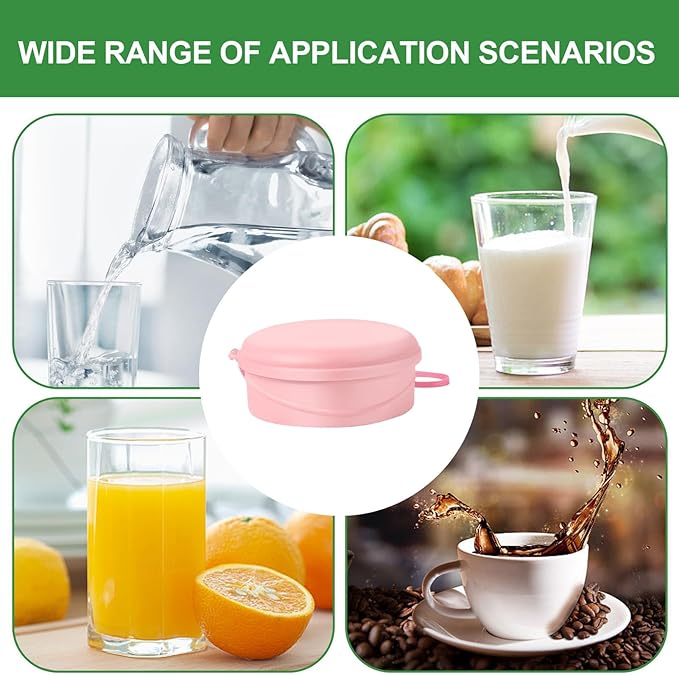Coffee Cups with Lids,8.8oz/260ml Food Grade Drinking Cups Water Bottle | Leakproof Water Bottle | for Camping Backpacking Outdoors Travel Women Men Kids Family