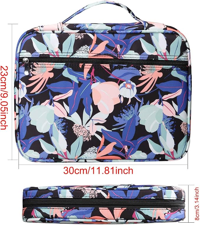 Coloring Pencil Case 220 Slots Pencils/Gel Pens Organizer Waterproof Travel Case Zipper Carrying Portable Pencil Markers Pen Holder Bag for Painter Writers