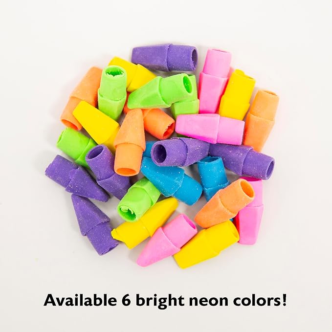 BAZIC Eraser Sets, 18 Per Pack
