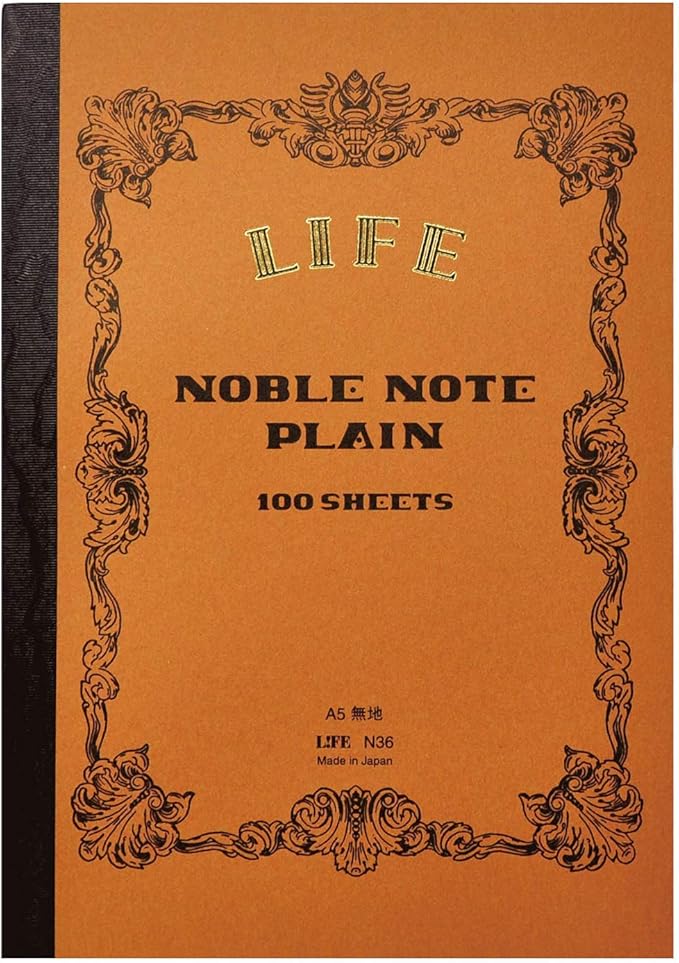 Life Notebook, Noble Notebook, Plain, A5 N36