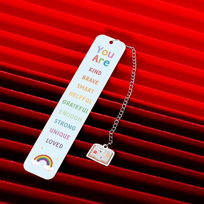 Bookmarks for Kids, Back to School Gifts for Students, Book Marks for Reading Kids, 5th 8th Grade School Supplies for Boys, Kindergarten Middle School High School College Dorm Room Essentials for Guys