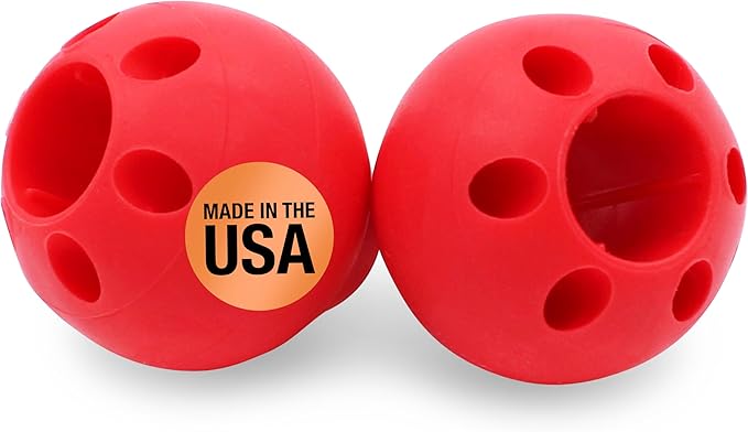 ARK Butter Pencil Grip, Web Space Opener for Proper Finger Positioning & Improved Handwriting, Pencil Grips for Kids, Occupational Therapy Tools, Red, 2-Pack