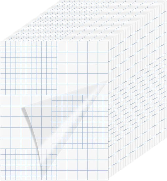 36 Sheets Transparent Laminate Sheets 8.5x11 inch Self Adhesive Laminating Sheets 100% Clear Waterproof Vinyl Laminator Sheets Overlay Lamination Sticker Film for Sticker Paper, Photo