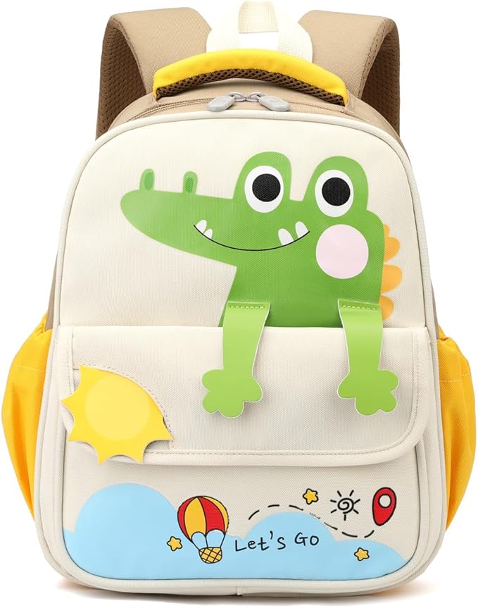 Dinosaur Backpack for Boys Bookbag for Toddler Kids 3-5 Boys School Bags Lightweight Preschool Backpack