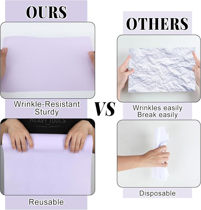 Lavender Purple Bulletin Board Roll Non-Woven Fabric Poster 15.7" x65.6ft