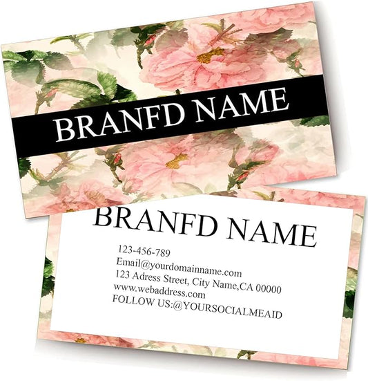 Custom Premium Business Cards 200 Full color Business Cards can Add You need to Customize, Personalized Name Card No Additional Charge Size 3.5" X 2"
