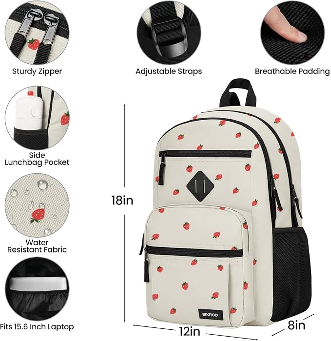 Backpack for Men and Women, Lightweight Casual Travel Laptop Backpack