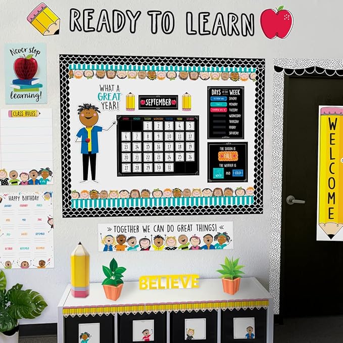 CTP Doodle Calendar Set for Classroom (Creative Teaching Press 10668)