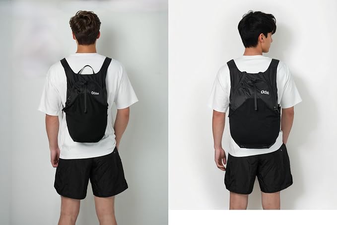 Ultra Lightweight Foldable Backpack,Water Resistant Small Packable Hiking Daypack Outdoor Camping Travel Bag