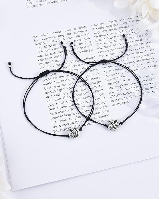 Back to School Gifts Mommy and Me Bracelet First Day of School Matching Wish Bracelets Set for Mother Daughter Son Women Teen Girls Boys Jewelry Gift