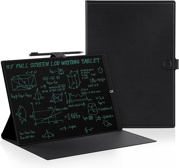 Full Screen LCD Writing Tablet: 11.5 Inch Writing Pad for Adults Kids Reusable Digital Notepad Portable Use for Office Study Teaching