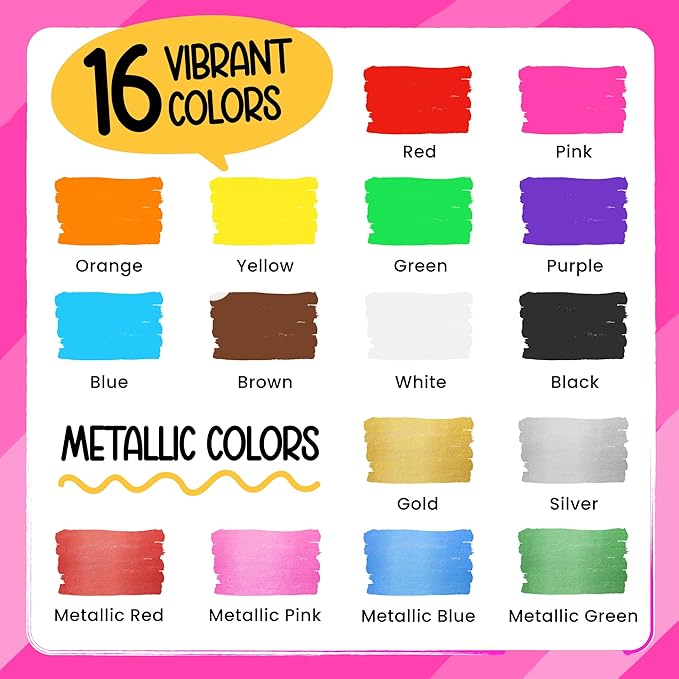 Chalkola Dual Tip Liquid Chalk Markers for Blackboard (16 Pack, 1mm+5mm Fine, Bold Tip) | Wet Erase, Chalk Pens for Chalkboard Signs, Car Windows, Glass, Calendar, Mirrors - Erasable Chalkboard Marker