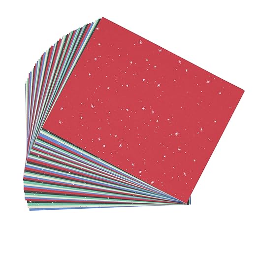 Colorations Glitter Construction Paper - 50 Sheets