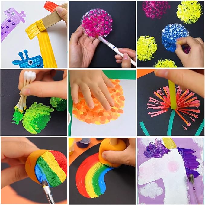 TSING Arts and Crafts for Kids - 40 Creative Painting Arts 350+pcs Painting Kits Ages 5-10 Year Old Girls & Boys - Art Supplies Set - Gift Ideas for Drawing Beginners Activity Toys
