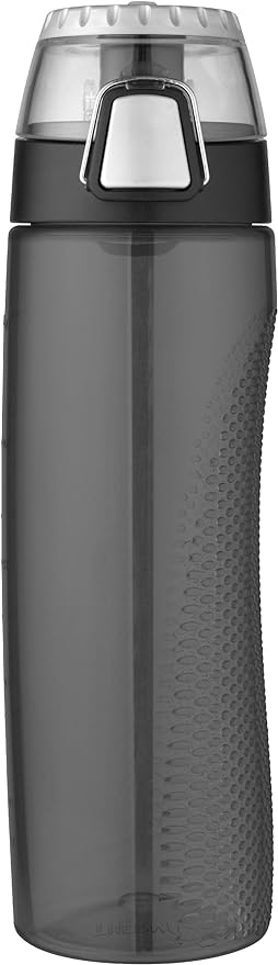 Thermos Tritan Hydration Bottle with Meter, 24-Ounce, Smoke (HP4100SMTRI6)