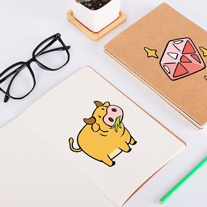 zmybcpack 24 Pack Journal Notebook Blank Sketch Notebooks for Travelers, Students, Office - Diary Notebook Subject Notebooks Planner - A5 Size, 8.26”x5.5”, 60 Blank Pages/30 Sheets