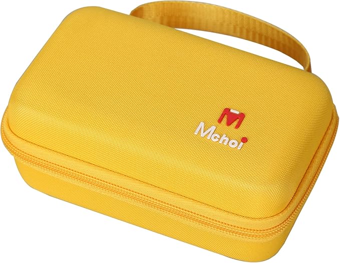 Mchoi Hard Case Suitable for Aullsaty/QuTZ/Lapare/Airbition/TimingSXD/Startcan/KOKODI/ZNZ Toddler Toys Talking Flash Cards (Yellow)
