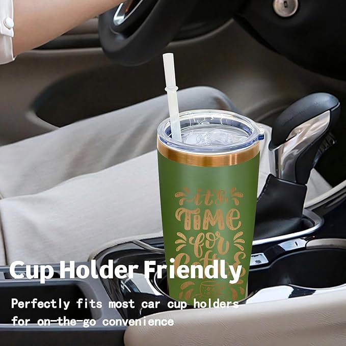 20 oz Tumbler Bulk 8 Pack Stainless Steel Tumbler with Lid and Straw, Double Wall Vacuum Insulated Travel Coffee Mug for Laser Engrave, Powder Coated Cup for Hot and Cold Drinks (Mixed,8 pack)