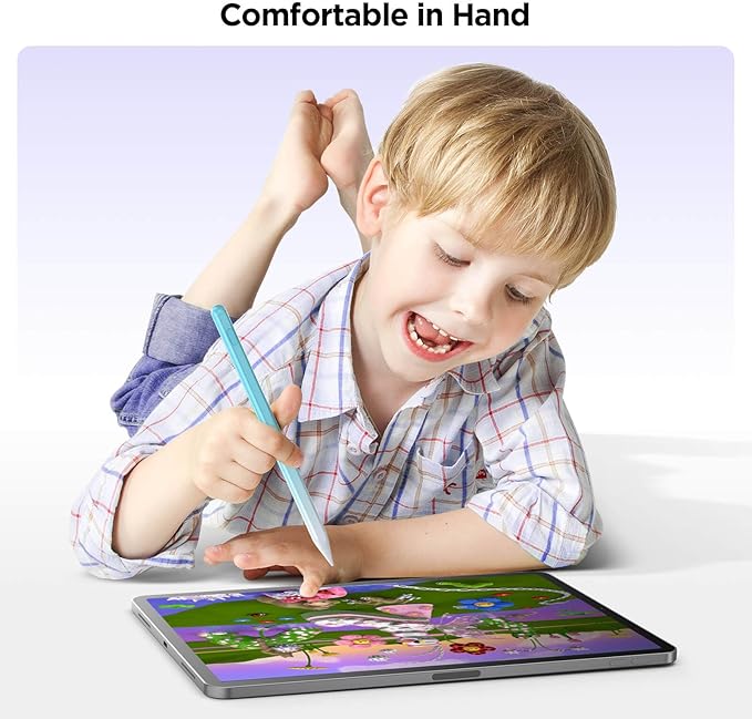 DEGGE Stylus Pen for iPad 2018-2025, 15Mins Fast Charge for Apple Pencil, Palm Rejection, Compatible with iPad A16 11/10/9/8/7/6, iPad Pro M5/M4/12.9"/11", iPad mini 7/6/5, iPad Air M3/M2/5/4/3