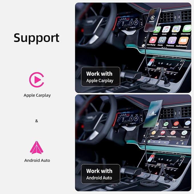 USB C Cable, 240W MAX 4 in 1 Charging Cable 5FT with E-Mark Chip, Fast Charging USB A/C to C/Lightning Cable for iPhone 17/16/15/14/13 Series, Pad/Android/Tablets/Car and More, iPhone Charger Cord