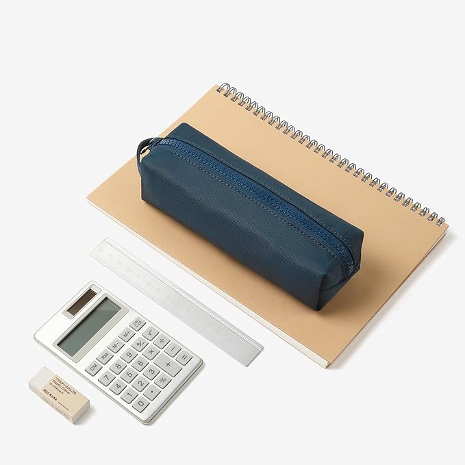 Pencil Case Soft School Pencil Pouch Bag for Easy Carry Stylish and Durable (Royal Blue)
