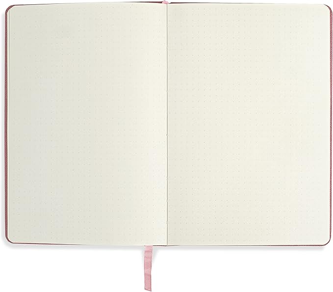 ANECDOTE. Dotted Journal Notebook, 192 Pages, A5 size: 8.3" x 5.4", Thick 100 GSM Paper, Dotted, Hardcover. Journal for Women and Men, Perfect Notebook for School, Work and Travel (Blossom)