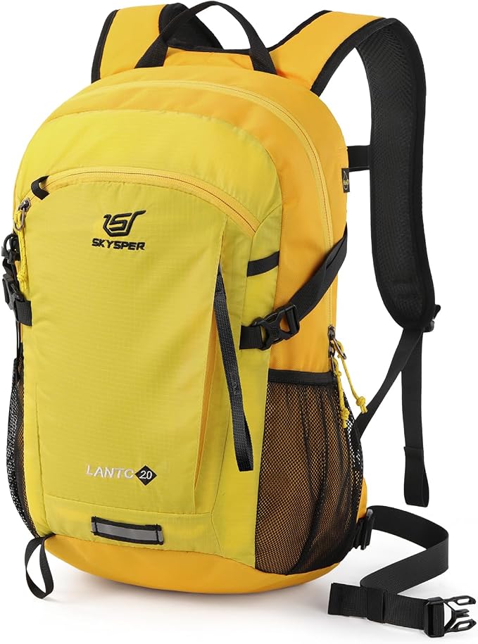 SKYSPER Small Hiking Backpack, 20L Lightweight Travel Backpacks Hiking Daypack for Women Men