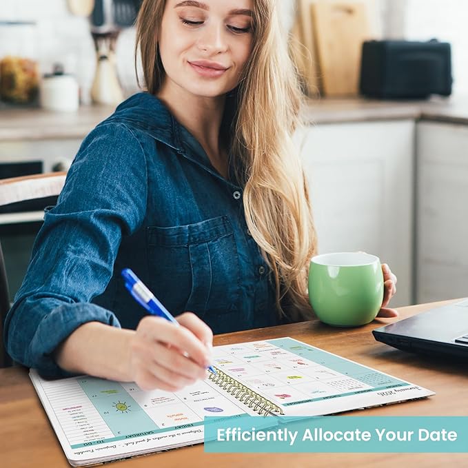 Monthly Planner 2026-2027, Aesthetic 2 Year Months Planner Calendar, 24-Months from January 2026 - December 2027, 26-27 Monthly Calendar Planner, Perfect for School Office Home, 7" x 10" - Mushroom