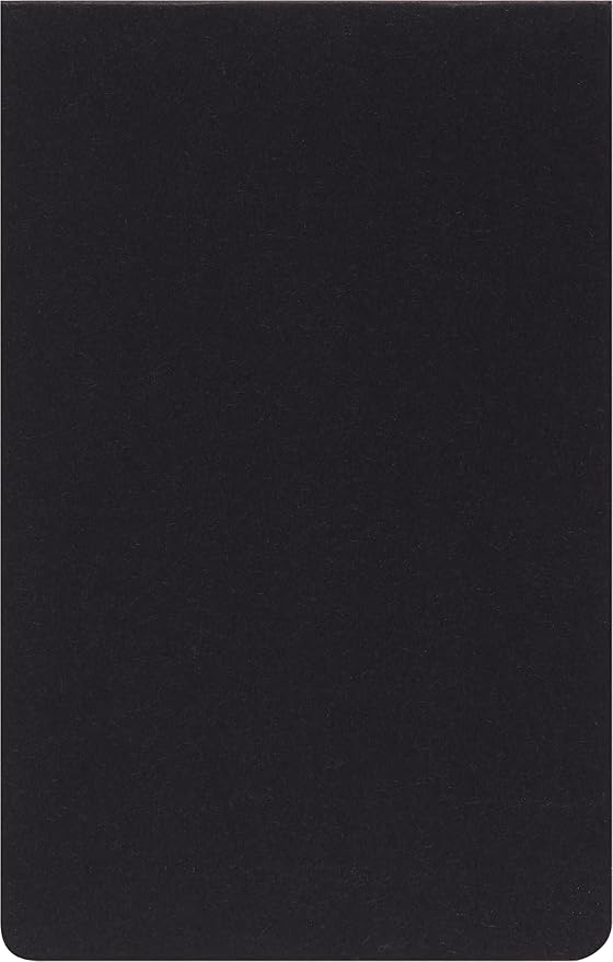 Moleskine Art Sketch Pad, Soft Cover, Pocket (3.5" x 5.5") Plain/Blank, Black, 48 Pages