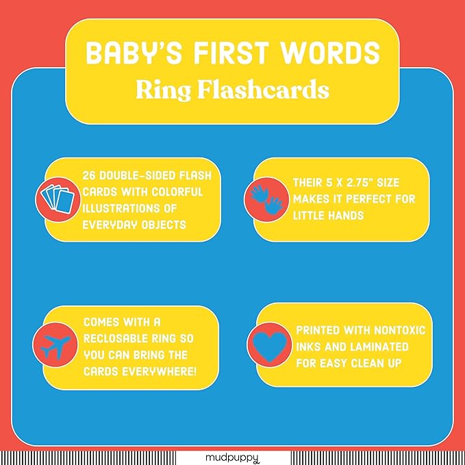 Flashcard Ring Baby's First Words